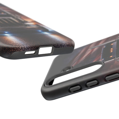 Semi Truck Phone Case American Flag Big Rig Trucker Gift iPhone Samsung