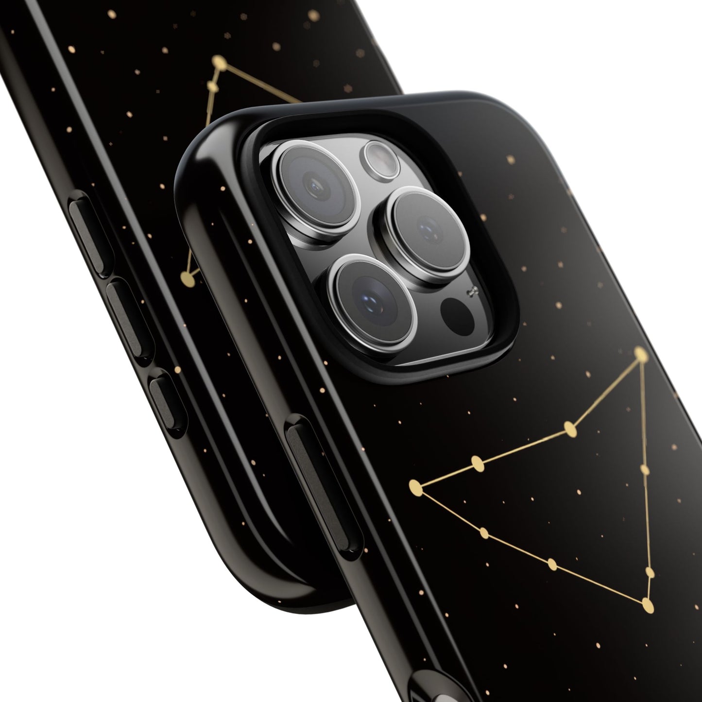 Capricorn Zodiac Constellation Phone Case – Luxe Gold Celestial Cover
