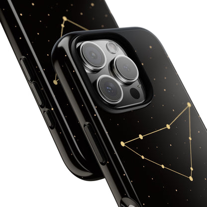 Capricorn Zodiac Constellation Phone Case – Luxe Gold Celestial Cover