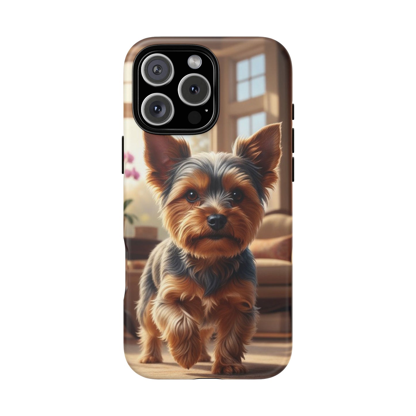 Yorkshire Terrier Phone Case – Cute Yorkie Puppy Tough Case (iPhone, Samsung, Pixel)
