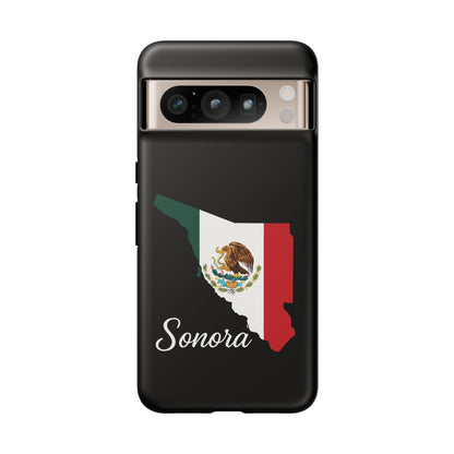 Sonora Mexico Flag Map Phone Case | Mexican American Pride Tough Case for iPhone & Samsung