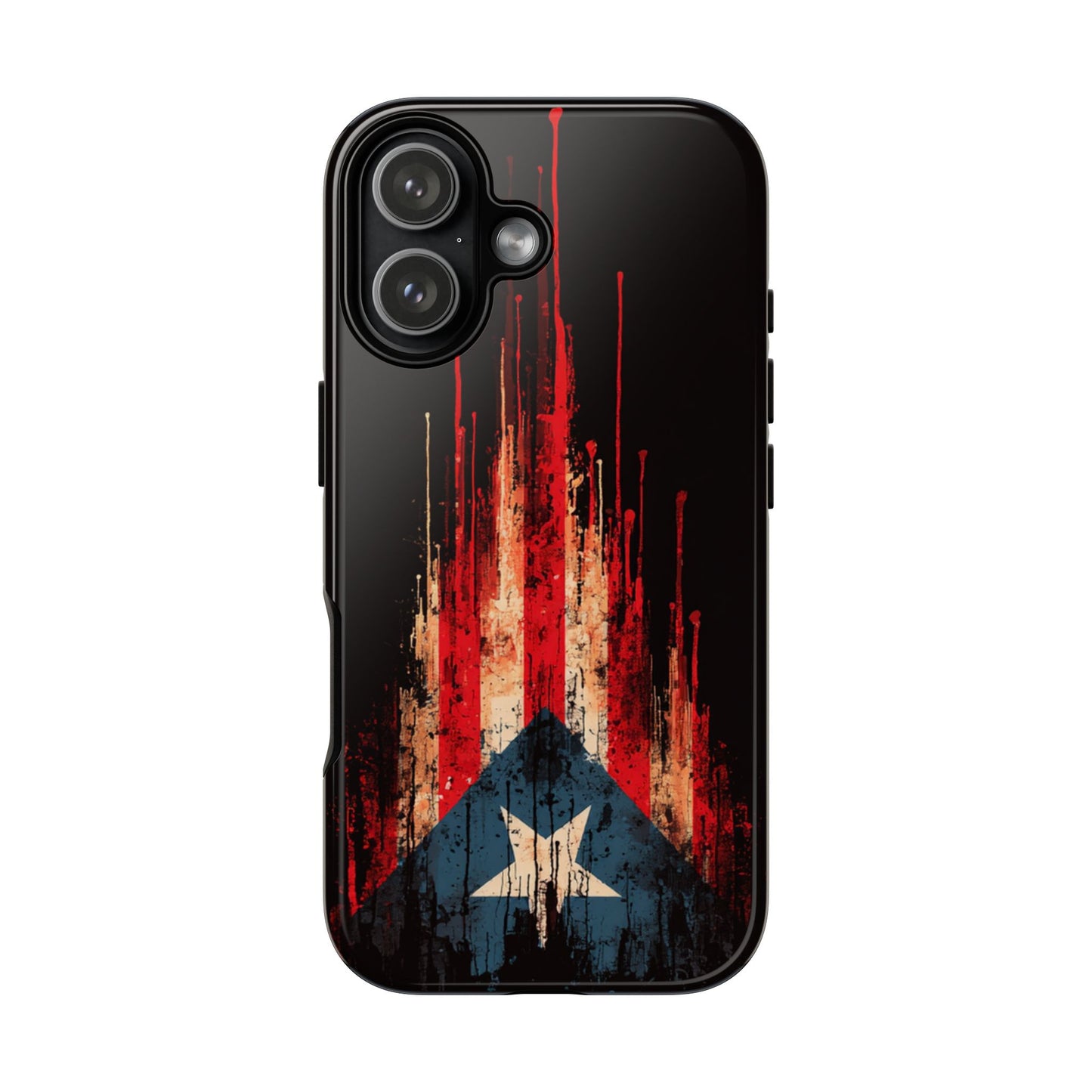 Puerto Rico Flag Phone Case | Distressed Puerto Rican Flag Tough Case | Boricua Pride Protective iPhone Samsung Cover