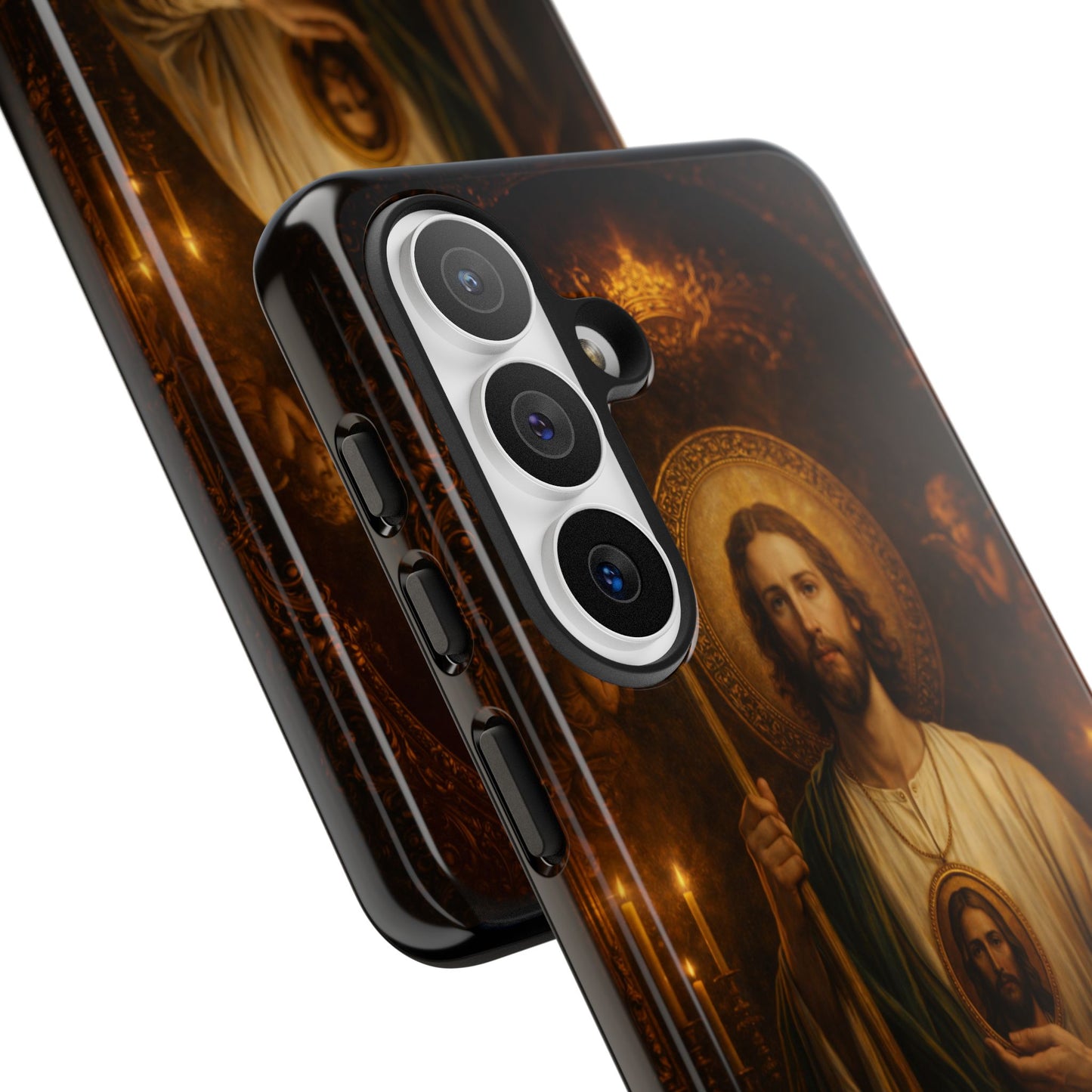 San Judas Phone Case Saint Jude Catholic Saint Religious Art Portrait Tough