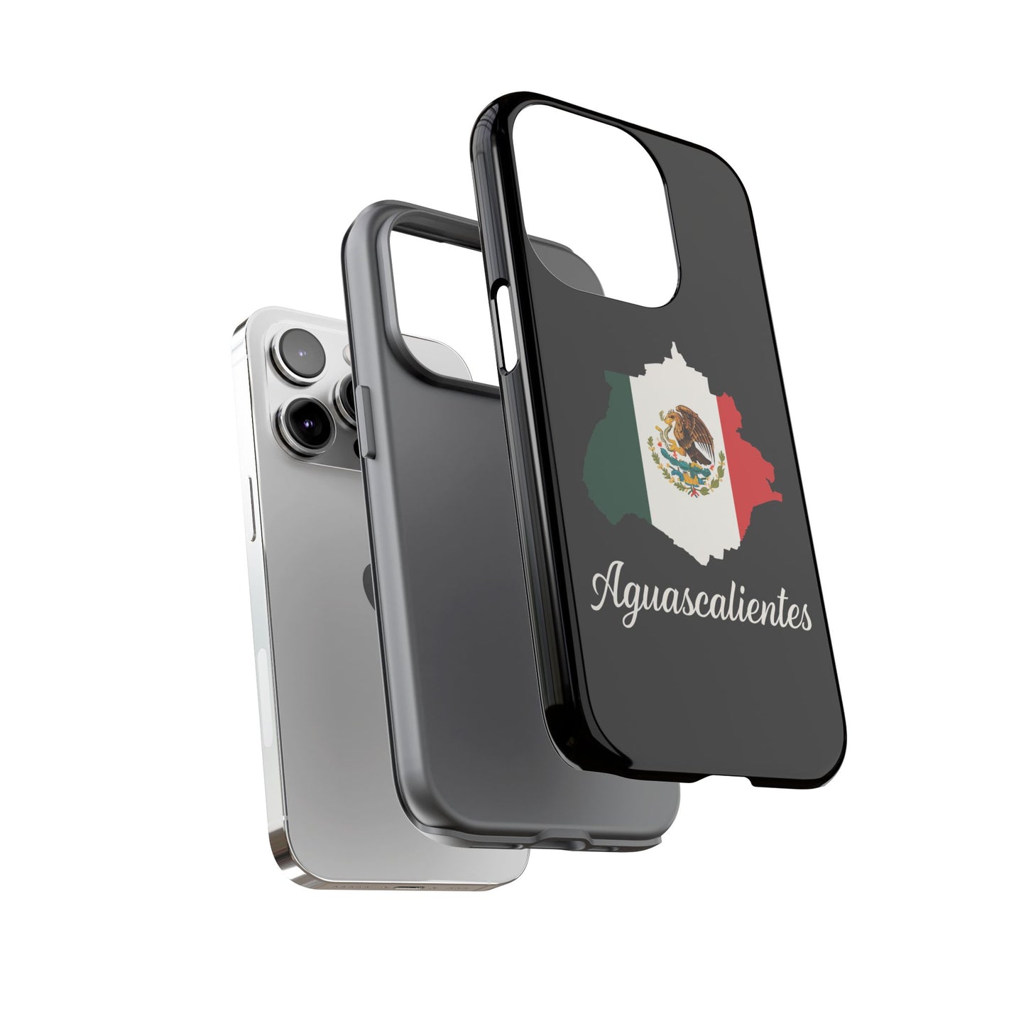 Aguascalientes Mexico Flag Map Phone Case | Mexican American Pride Tough Case for iPhone & Samsung