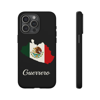 Guerrero Mexico Flag Map Phone Case | Mexican American Pride Tough Case for iPhone & Samsung