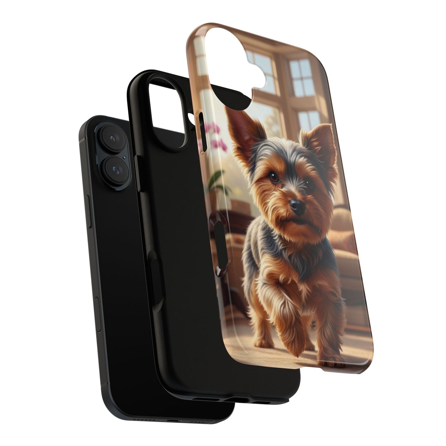 Yorkshire Terrier Phone Case – Cute Yorkie Puppy Tough Case (iPhone, Samsung, Pixel)