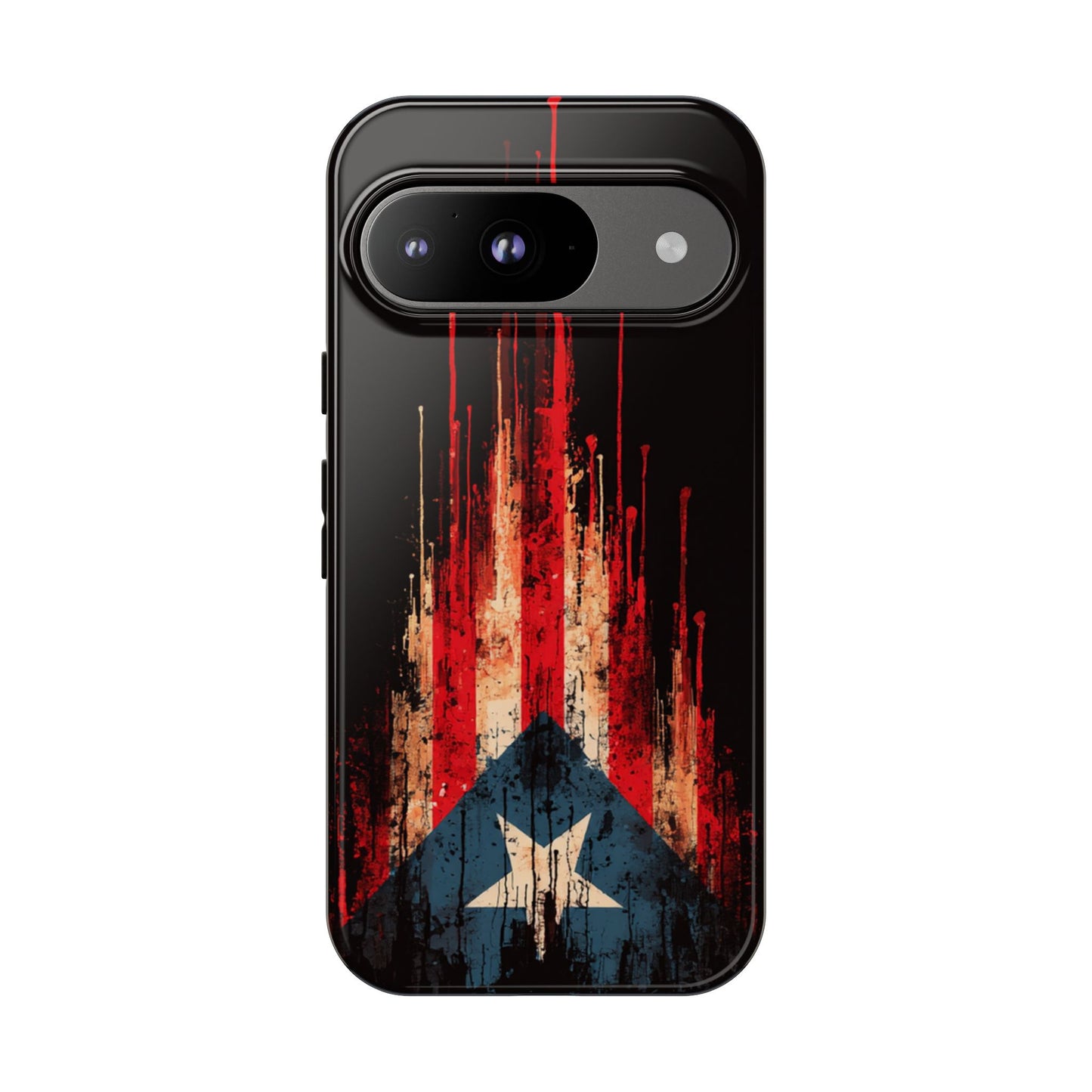 Puerto Rico Flag Phone Case | Distressed Puerto Rican Flag Tough Case | Boricua Pride Protective iPhone Samsung Cover