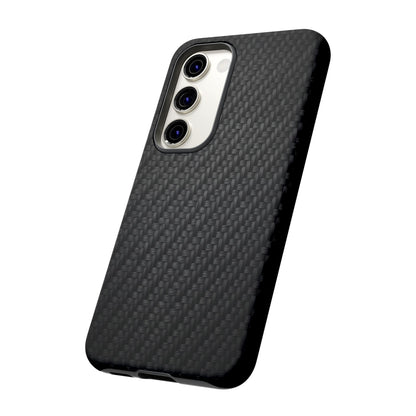 Carbon Fiber Inspired Phone Case – Rugged Slim Protective Tech Case for iPhone & Samsung