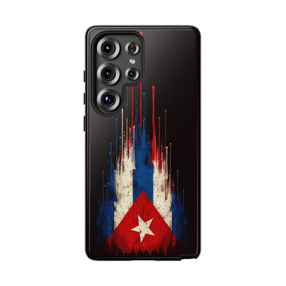 Cuban Flag Phone Case | Cuba Flag Tough Case | Patriotic Cuban Pride iPhone Samsung Protective Cover