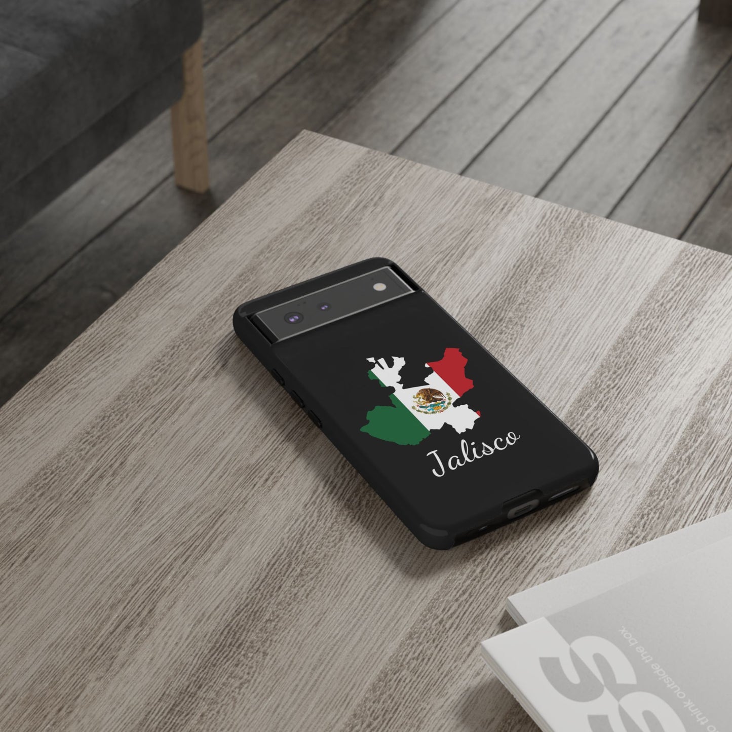 Jalisco Mexico Flag Map Phone Case | Mexican American Pride Tough Case for iPhone & Samsung