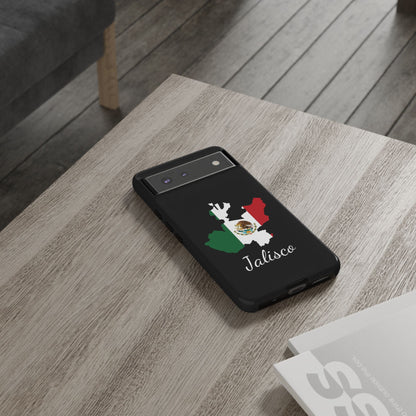 Jalisco Mexico Flag Map Phone Case | Mexican American Pride Tough Case for iPhone & Samsung