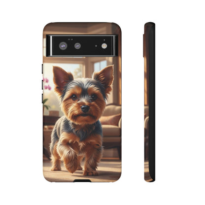 Yorkshire Terrier Phone Case – Cute Yorkie Puppy Tough Case (iPhone, Samsung, Pixel)