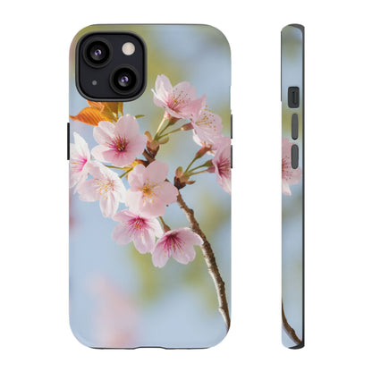 Cherry Blossom Phone Case – Pink Floral Tough Case (iPhone, Samsung Galaxy, Pixel)