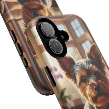 Yorkshire Terrier Phone Case – Cute Yorkie Puppy Tough Case (iPhone, Samsung, Pixel)