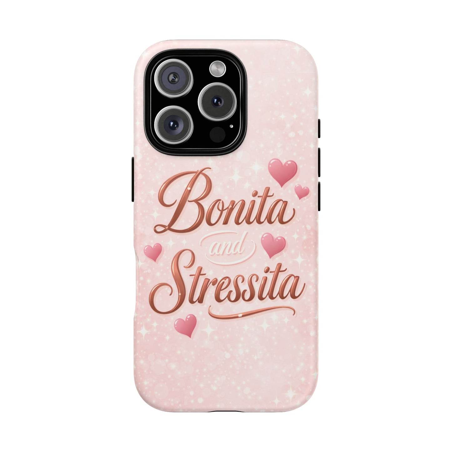 Bonita Stressita Phone Case Cute Latina Aesthetic Pink Coquette Case