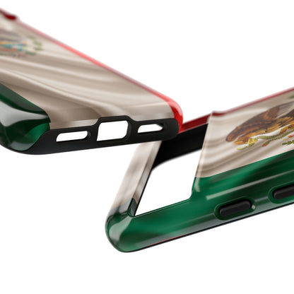 Mexico Flag Phone Case | Mexican Pride iPhone & Samsung Case | Tricolor Aesthetic Tough Protective Cover