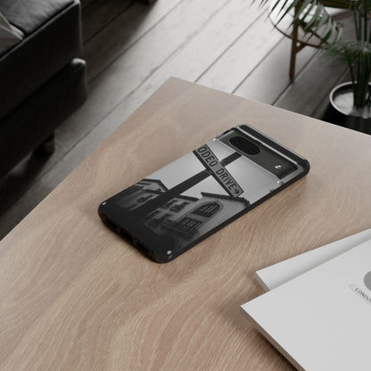 Rodeo Drive Phone Case | Los Angeles Aesthetic Black & White Photography | Luxury LA Street Tough Case for iPhone & Samsung