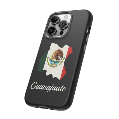 Guanajuato Mexico Flag Map Phone Case | Mexican American Pride Tough Case for iPhone & Samsung