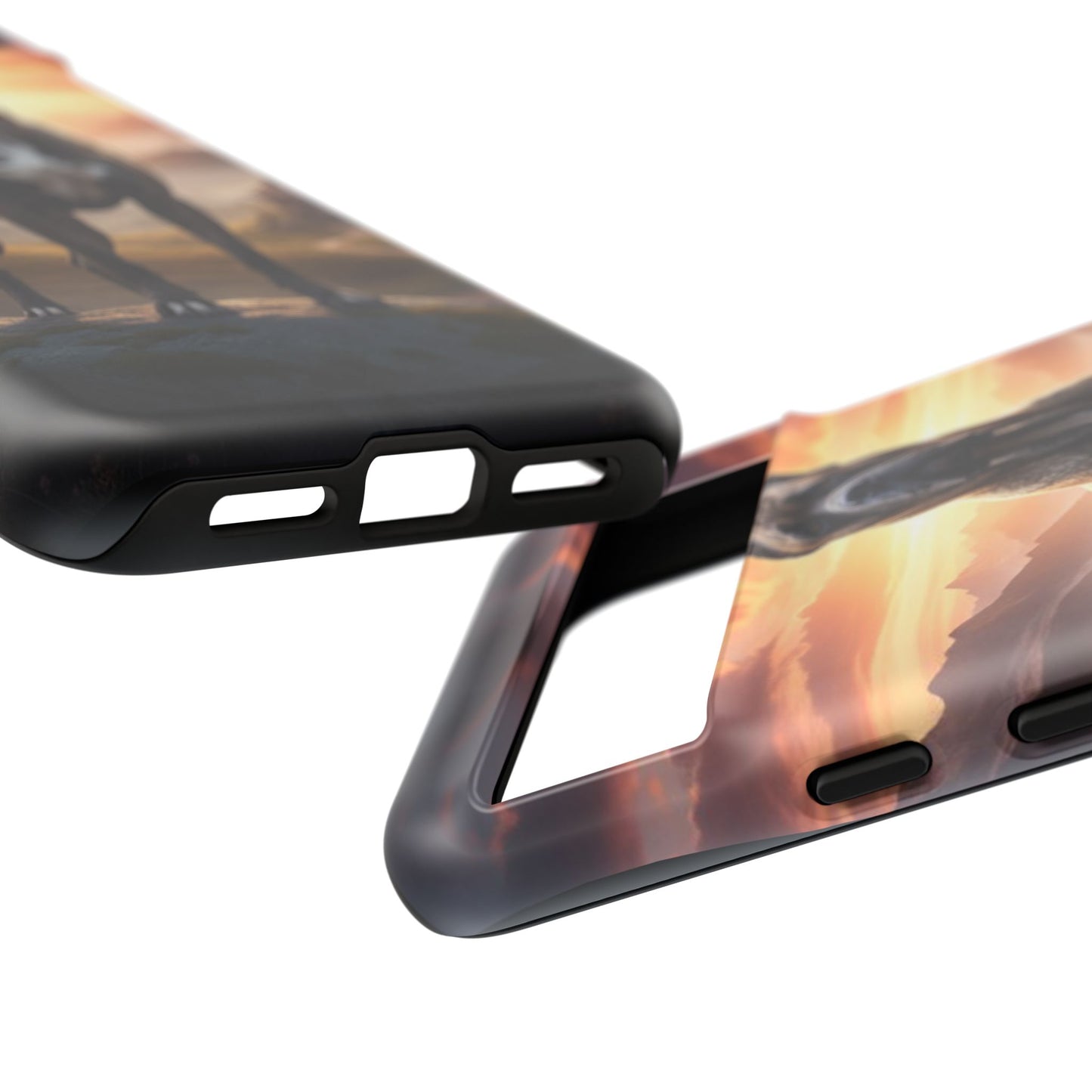 Cane Corso Phone Case – Guard Dog Sunset Tough Case (iPhone, Samsung, Pixel) | Dog Lover Gift