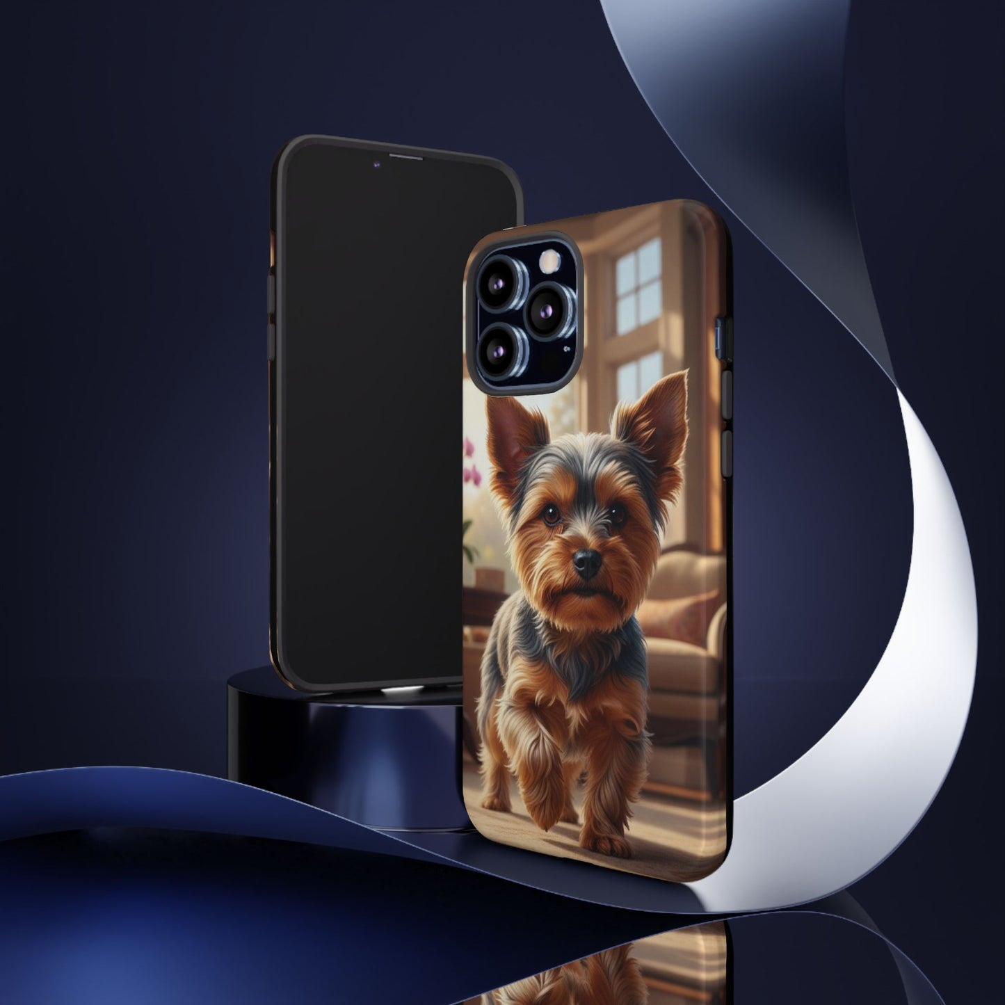Yorkshire Terrier Phone Case – Cute Yorkie Puppy Tough Case (iPhone, Samsung, Pixel)