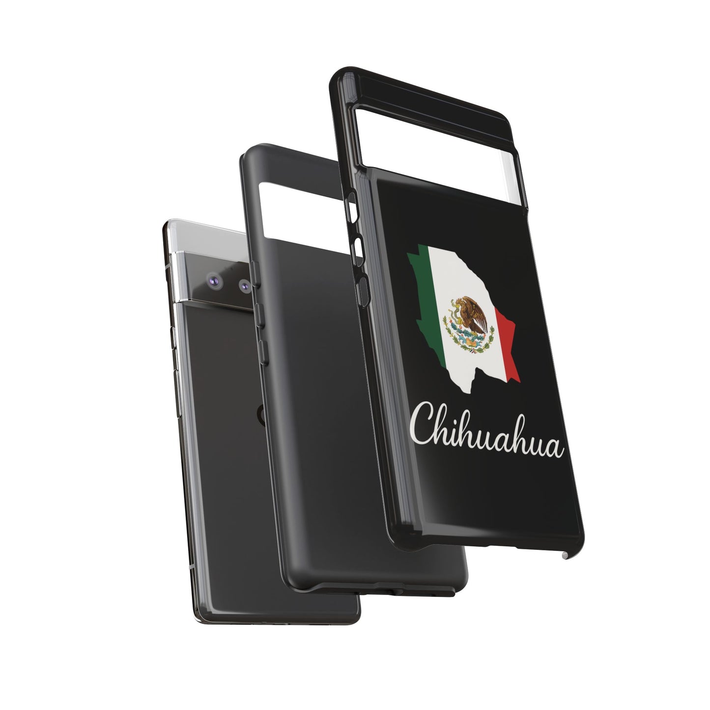 Chihuahua Mexico Flag Map Phone Case | Mexican American Pride Tough Case for iPhone & Samsung