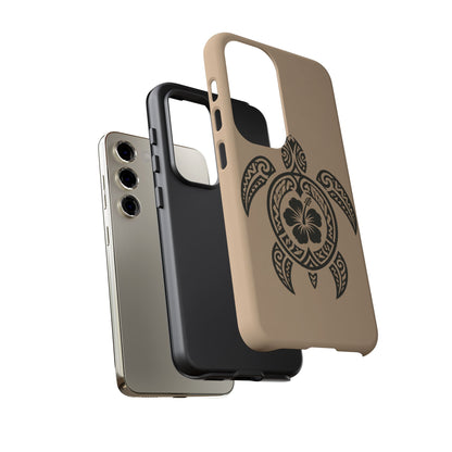 Polynesian Turtle Phone Case | Hawaiian Beach Tough Cover
