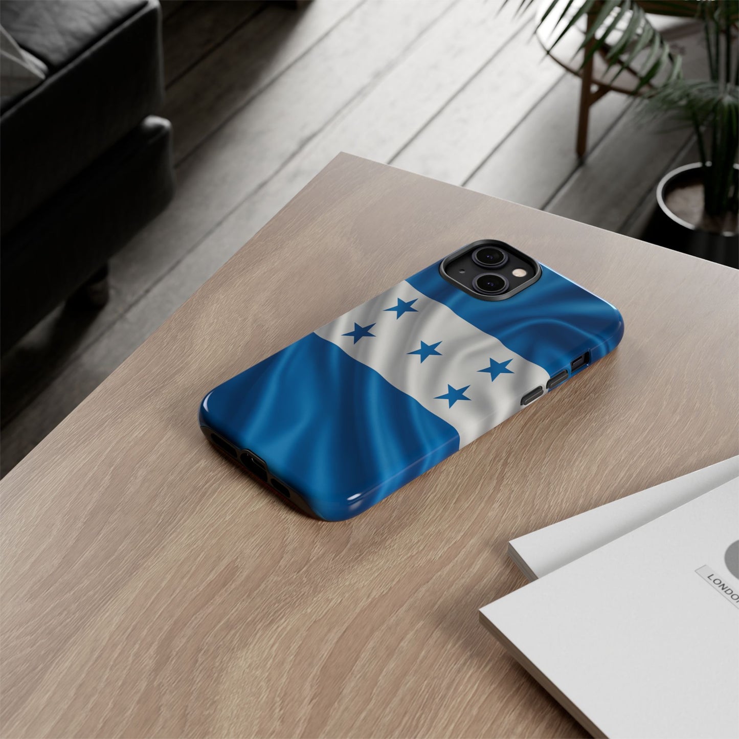Honduras Flag Phone Case | Honduran Pride Blue & White Flag iPhone & Samsung Tough Protective Case
