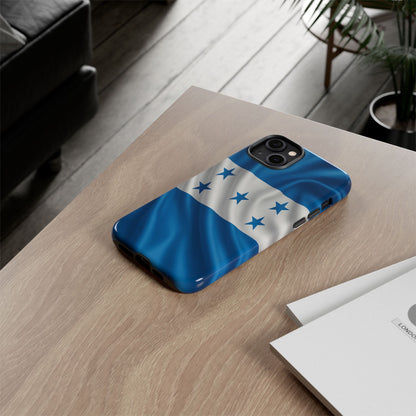 Honduras Flag Phone Case | Honduran Pride Blue & White Flag iPhone & Samsung Tough Protective Case