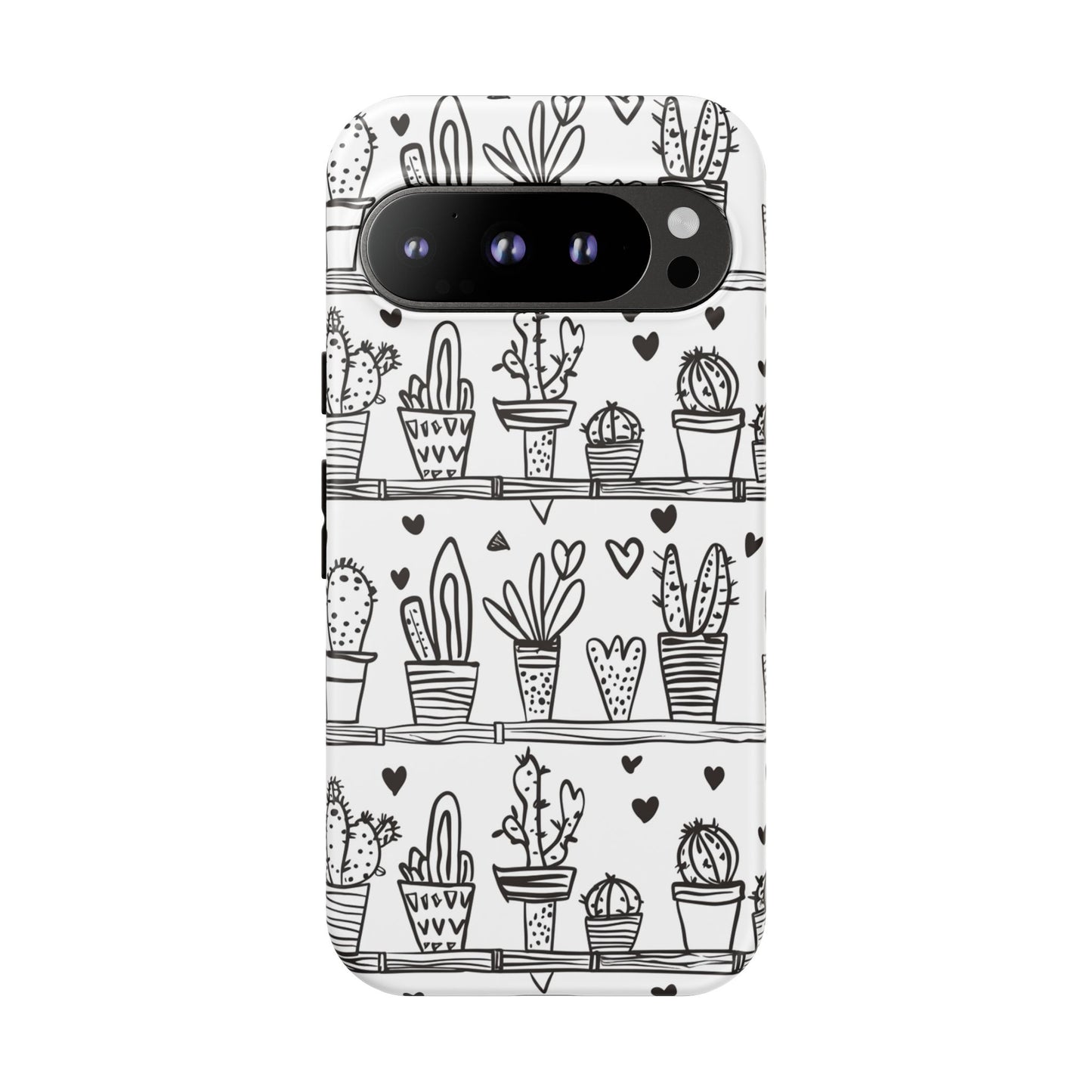 Cactus Succulent Phone Case Cute Plant Aesthetic iPhone Samsung Cover