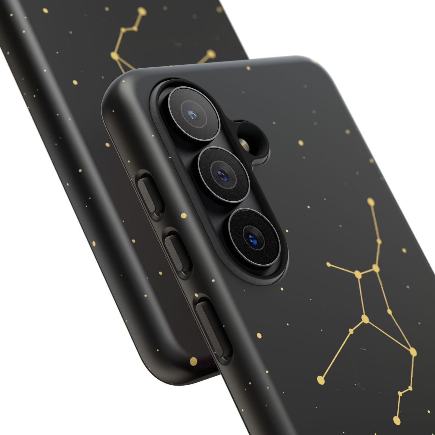Virgo Zodiac Constellation Phone Case – Luxe Gold Celestial Cover