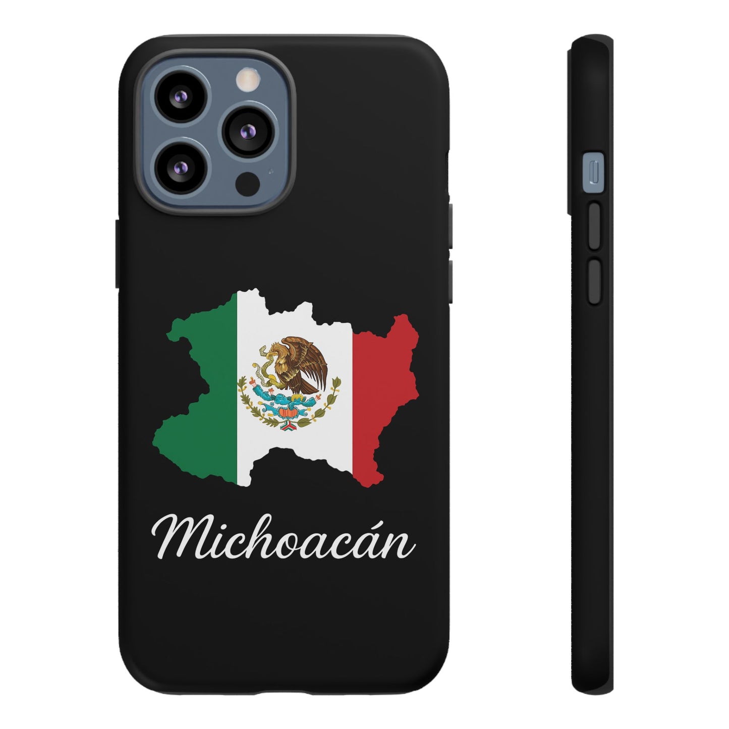 Michoacán Mexico Flag Map Phone Case | Mexican American Pride Tough Case for iPhone & Samsung