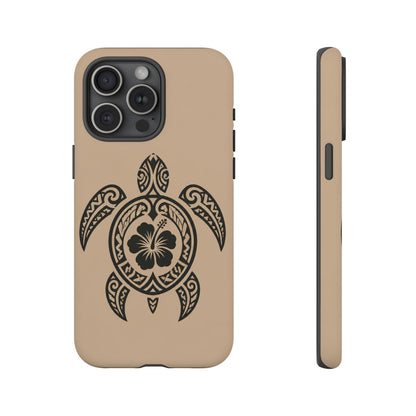 Polynesian Turtle Phone Case | Hawaiian Beach Tough Cover