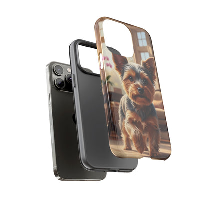 Yorkshire Terrier Phone Case – Cute Yorkie Puppy Tough Case (iPhone, Samsung, Pixel)