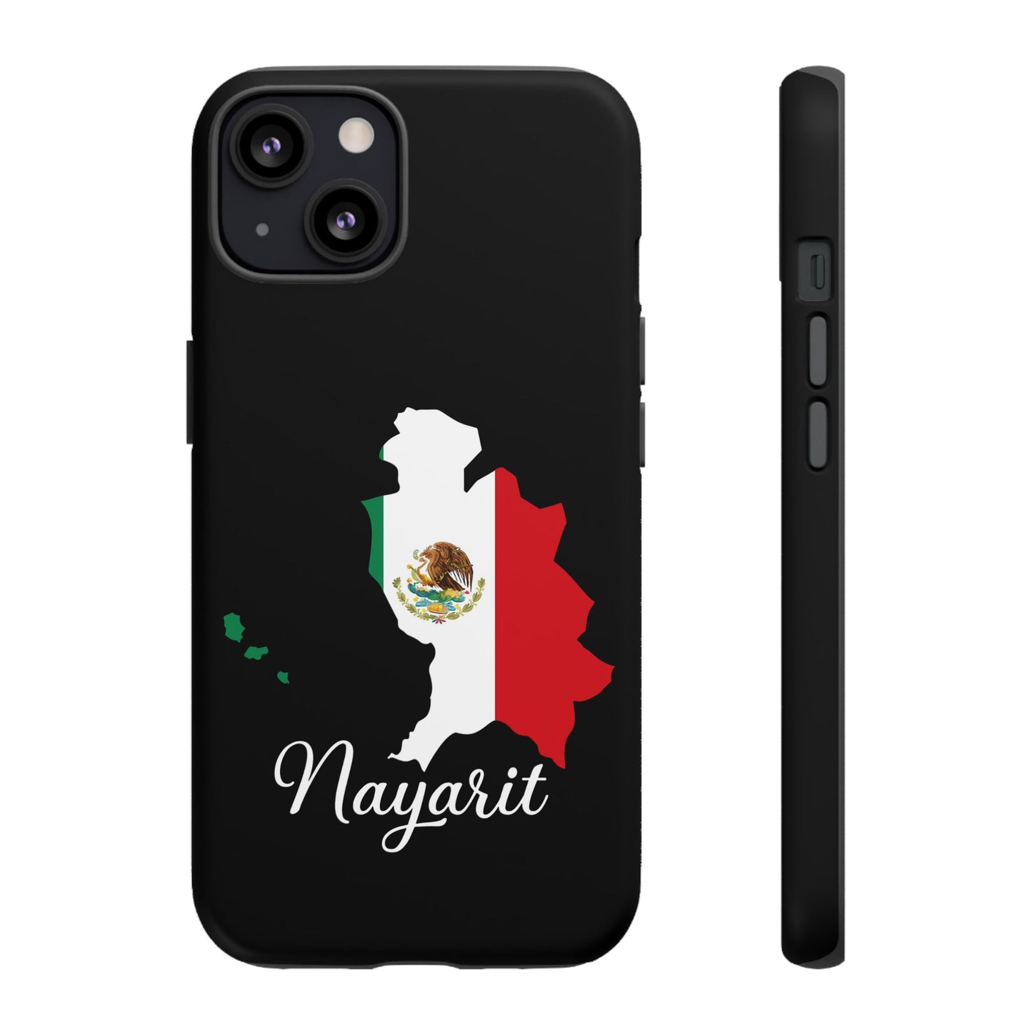 Nayarit Mexico Flag Map Phone Case | Mexican American Pride Tough Case for iPhone & Samsung