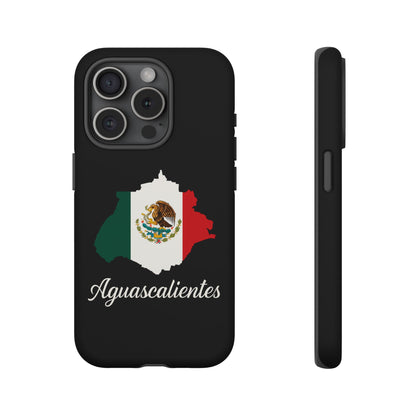 Aguascalientes Mexico Flag Map Phone Case | Mexican American Pride Tough Case for iPhone & Samsung