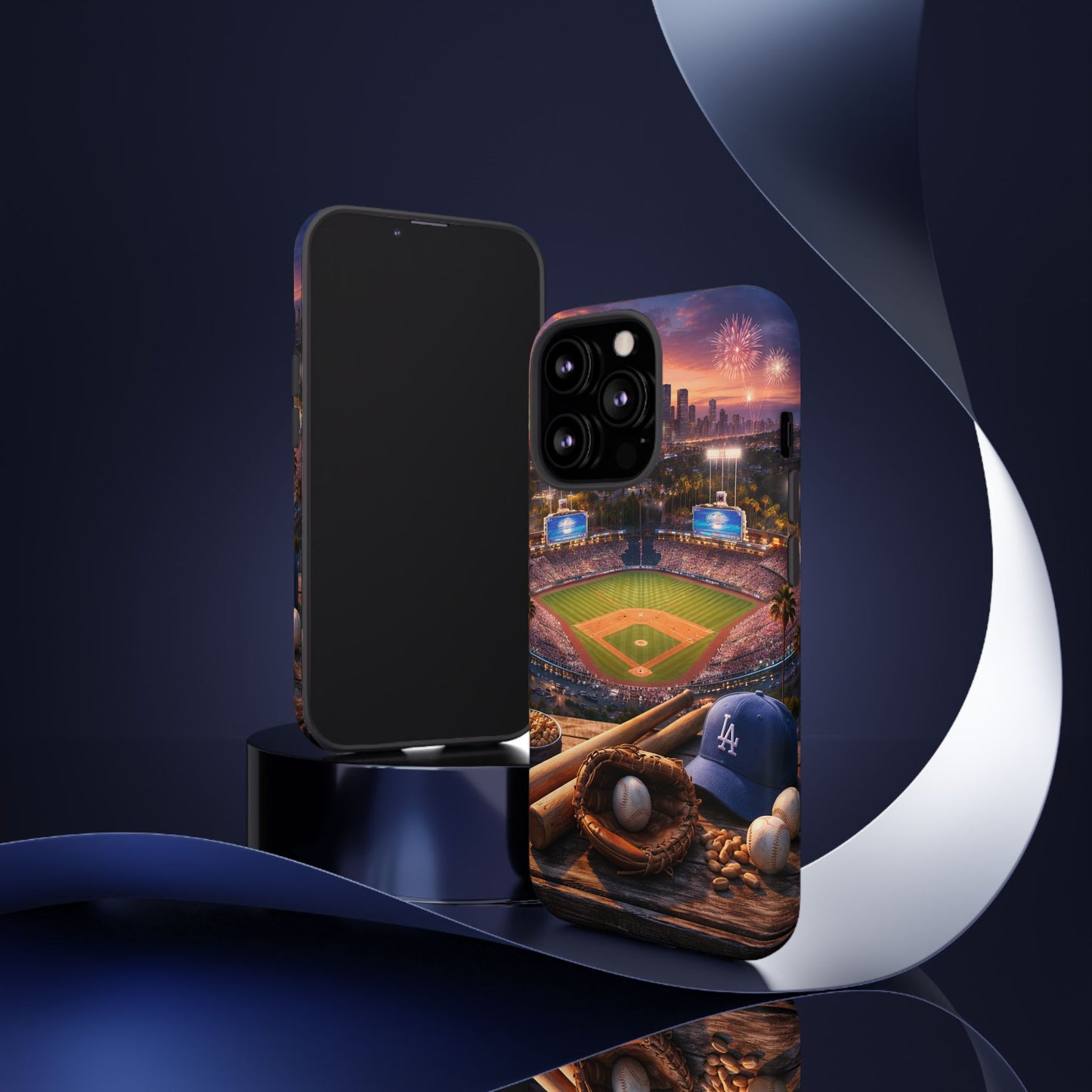 Baseball Sunset Stadium Phone Case LA Game Day Sports Aesthetic Case