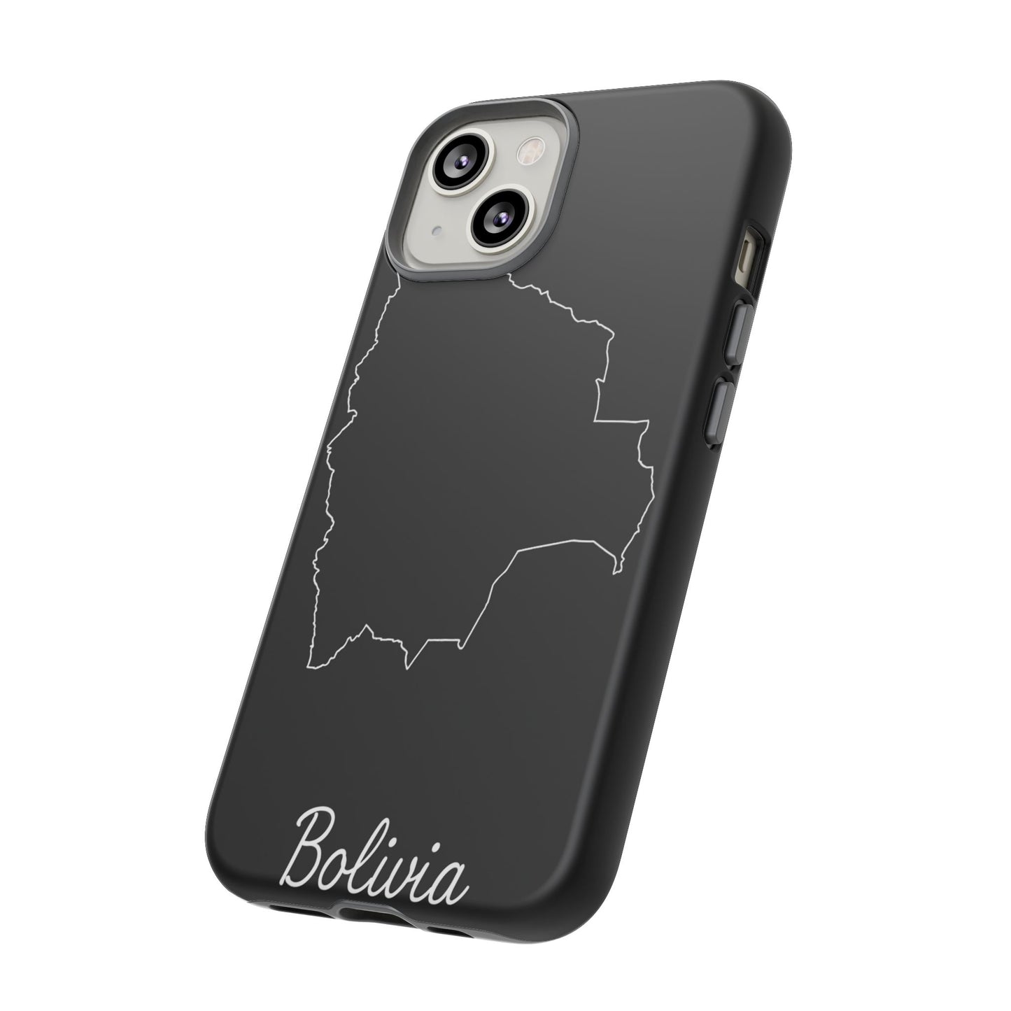 Bolivia Outline Phone Case – Minimal Country Map Tough Cover
