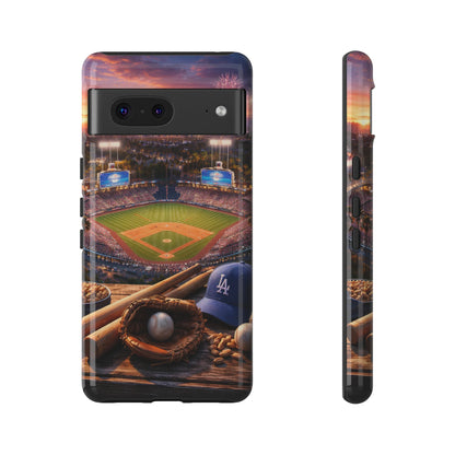 Baseball Sunset Stadium Phone Case LA Game Day Sports Aesthetic Case