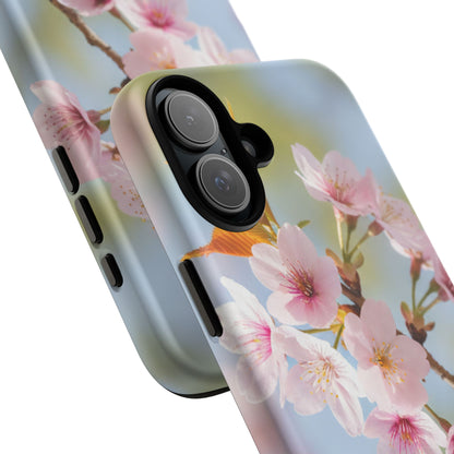 Cherry Blossom Phone Case – Pink Floral Tough Case (iPhone, Samsung Galaxy, Pixel)