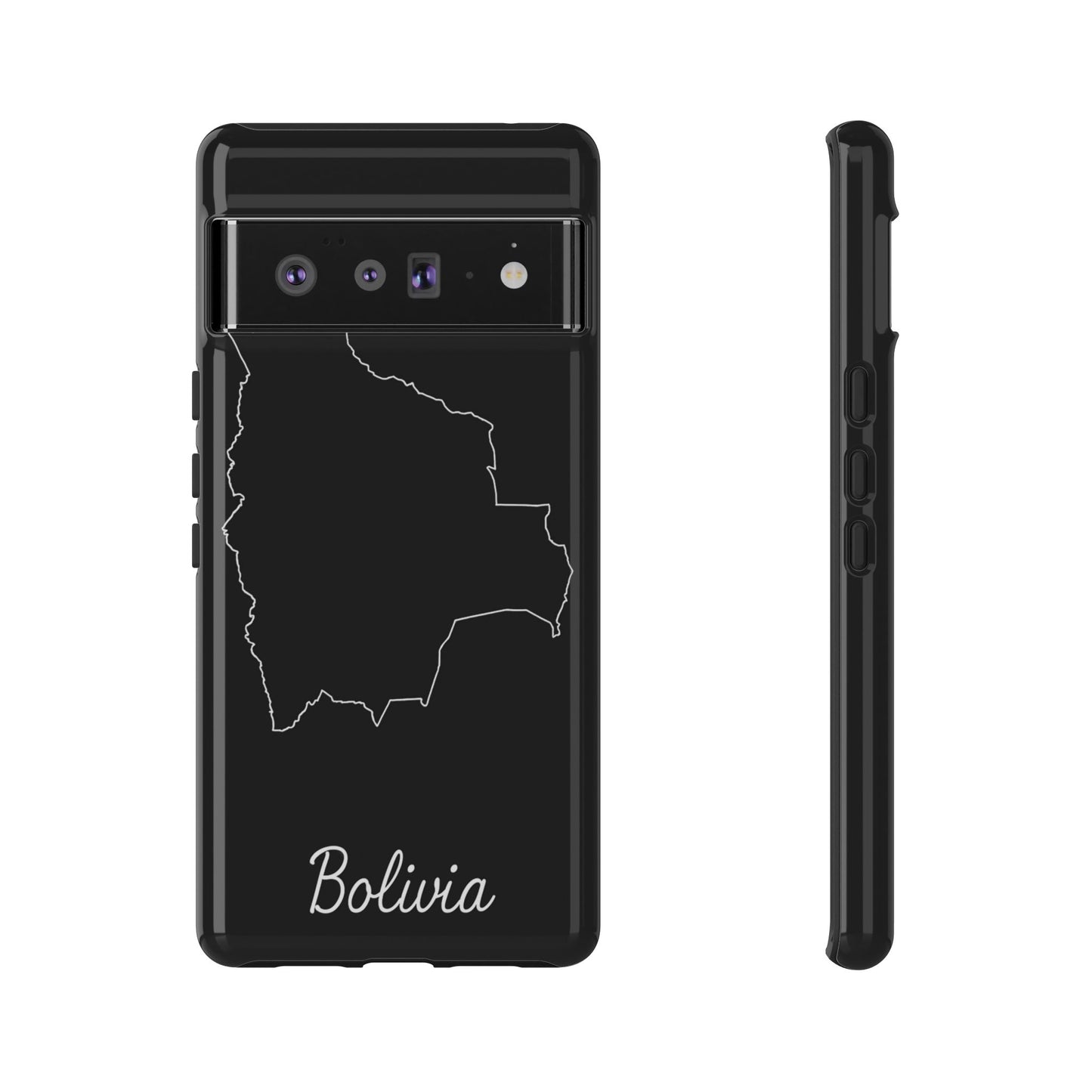 Bolivia Outline Phone Case – Minimal Country Map Tough Cover