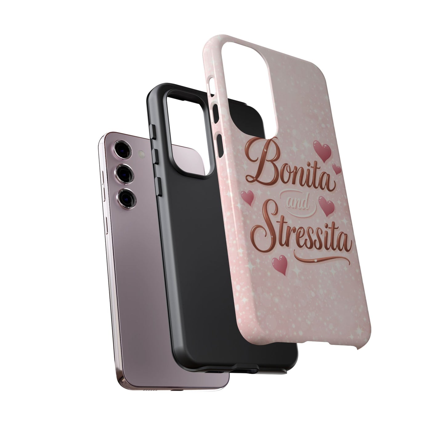 Bonita Stressita Phone Case Cute Latina Aesthetic Pink Coquette Case
