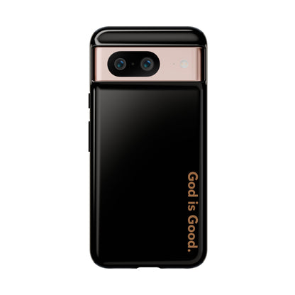 God Is Good Phone Case Minimal Aesthetic Christian Tough Cover