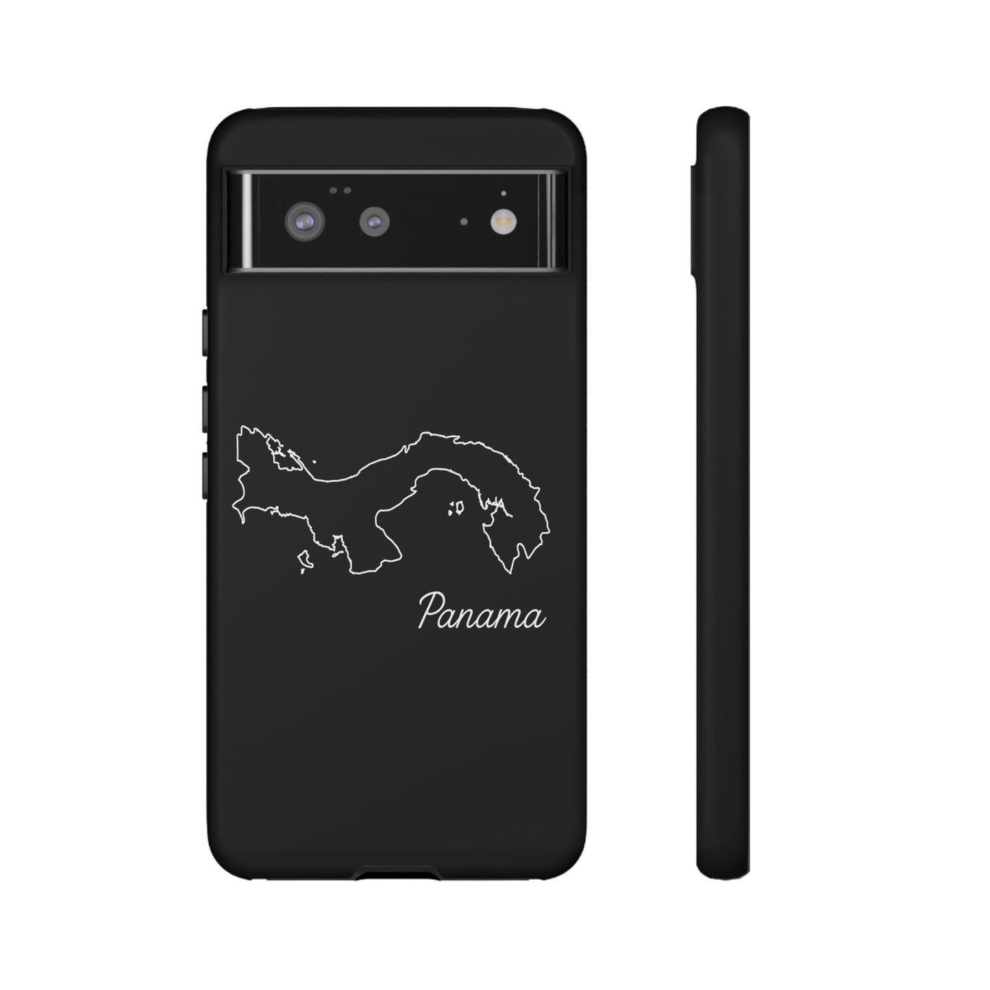 Panama Outline Phone Case – Minimal Country Map Tough Case (iPhone, Samsung, Pixel)