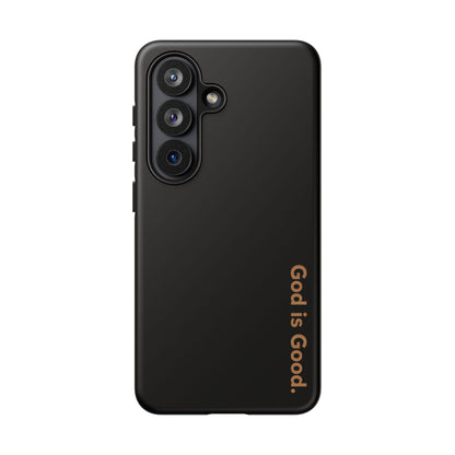 God Is Good Phone Case Minimal Aesthetic Christian Tough Cover