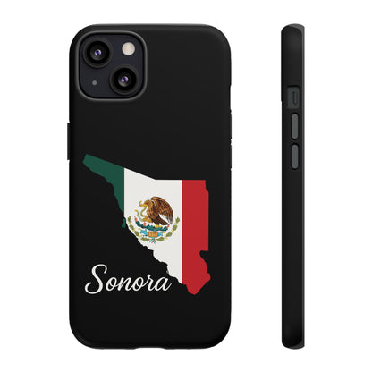Sonora Mexico Flag Map Phone Case | Mexican American Pride Tough Case for iPhone & Samsung