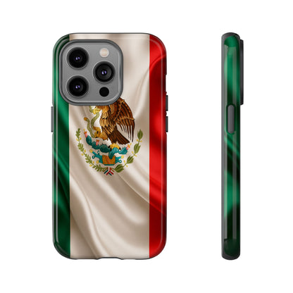 Mexico Flag Phone Case | Mexican Pride iPhone & Samsung Case | Tricolor Aesthetic Tough Protective Cover