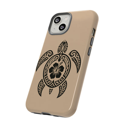 Polynesian Turtle Phone Case | Hawaiian Beach Tough Cover