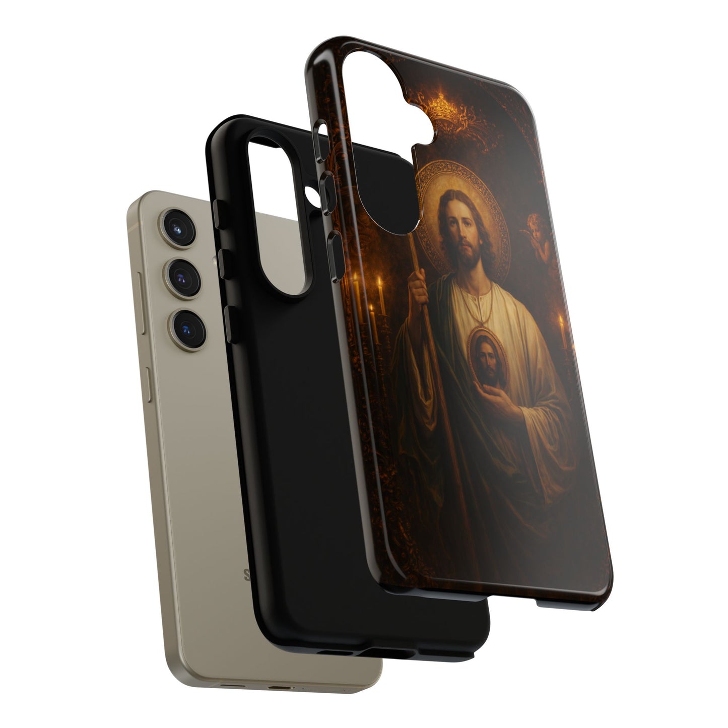 San Judas Phone Case Saint Jude Catholic Saint Religious Art Portrait Tough