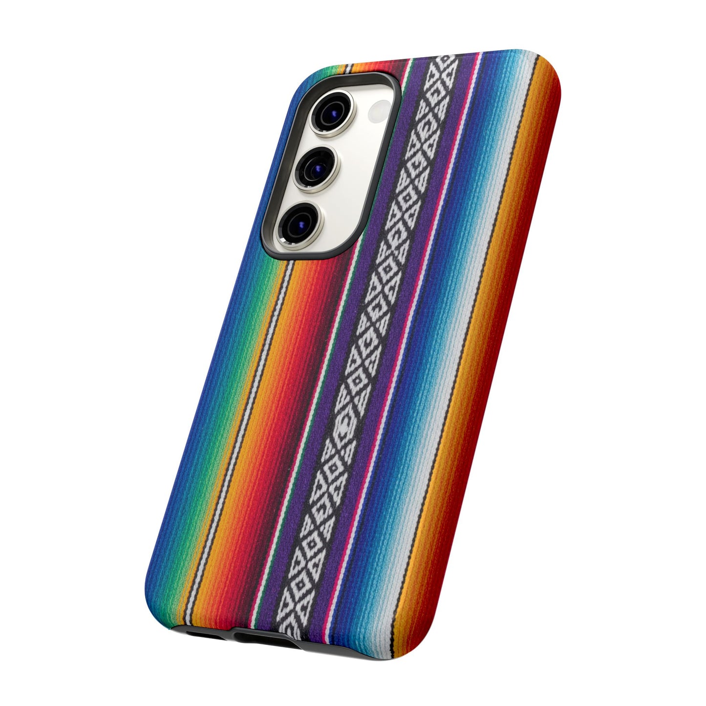 Serape Stripe Phone Case – Colorful Mexican Blanket Pattern Tough Case
