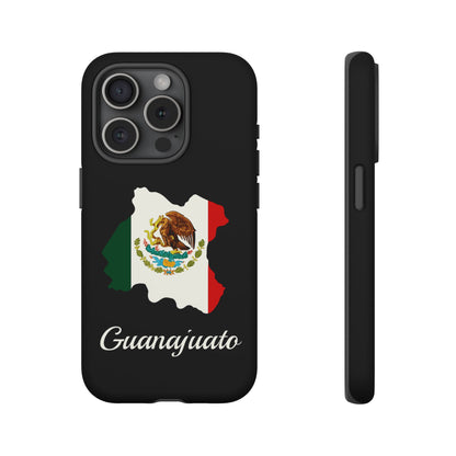 Guanajuato Mexico Flag Map Phone Case | Mexican American Pride Tough Case for iPhone & Samsung